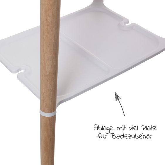 bébé-jou Badestation Sense Edition - 3-teilig - White