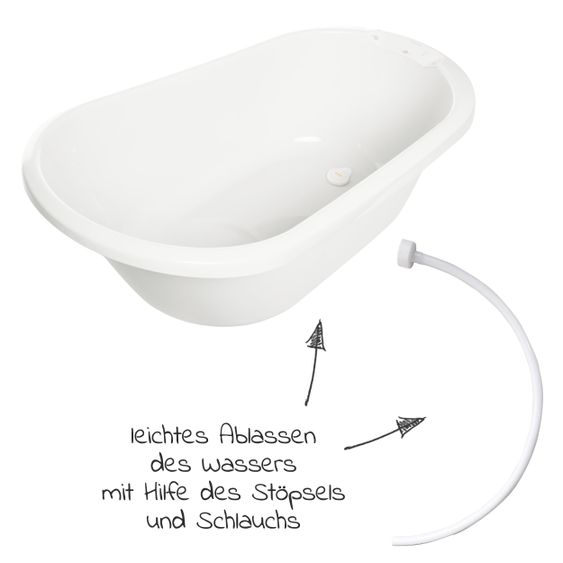 bébé-jou Badestation Sense Edition - 3-teilig - White