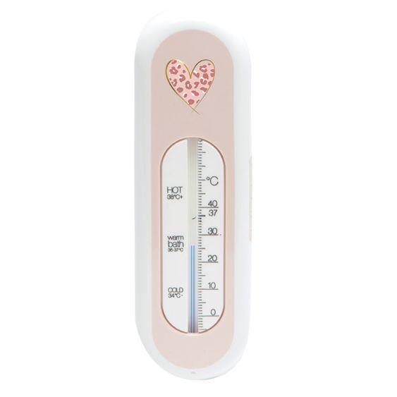 bébé-jou Badethermometer - Leopard Pink