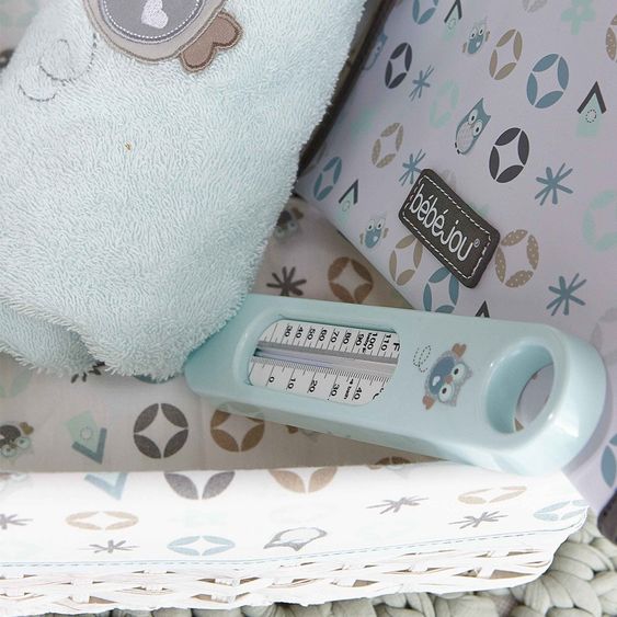 bébé-jou Badethermometer - Owl Family