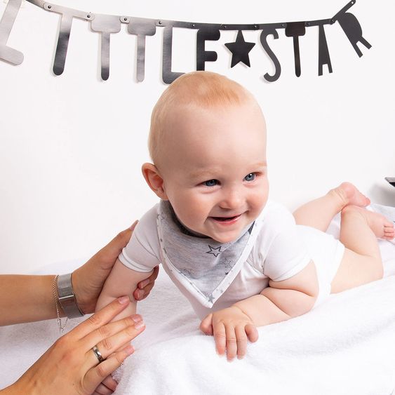bébé-jou Bandana Lätzchen 2er Pack - Little Star