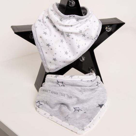 bébé-jou Bandana Lätzchen 2er Pack - Little Star
