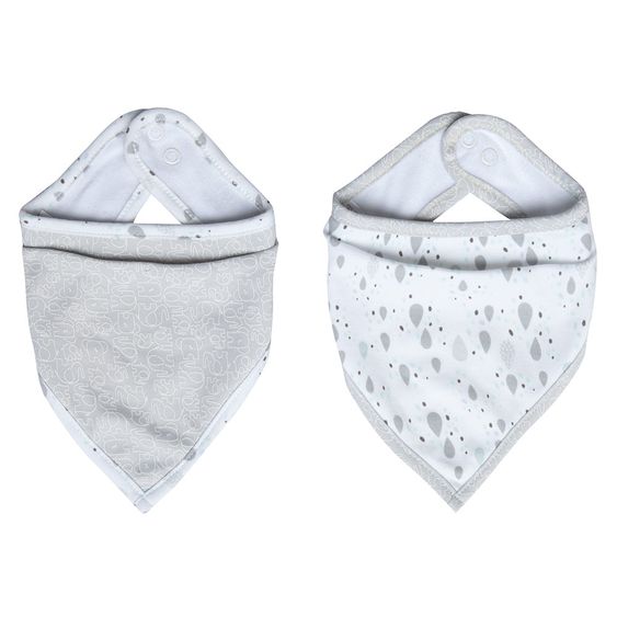 bébé-jou Bandana Lätzchen 2er Pack - Ollie
