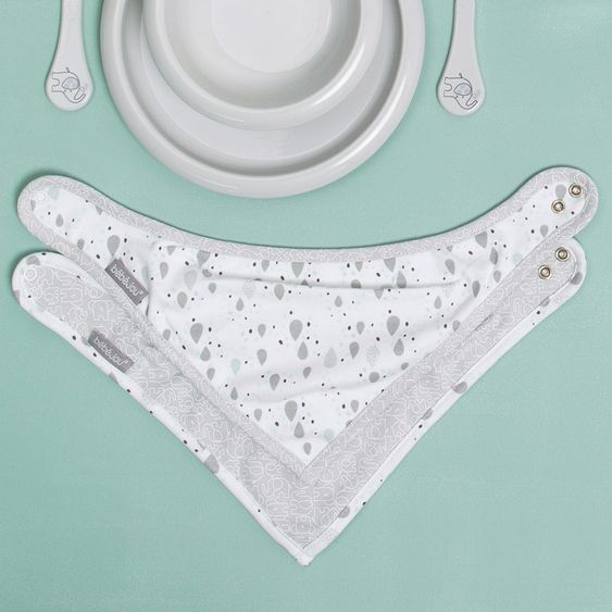 bébé-jou Bandana Lätzchen 2er Pack - Ollie