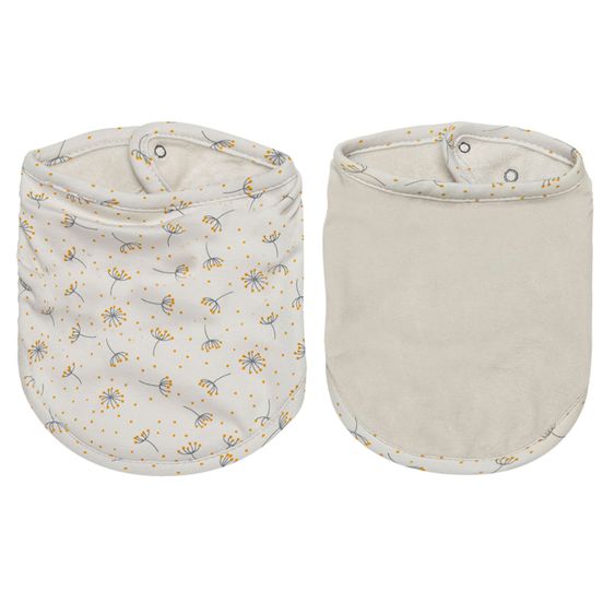 bébé-jou Bandana-Lätzchen 2er Pack - Wish Grey