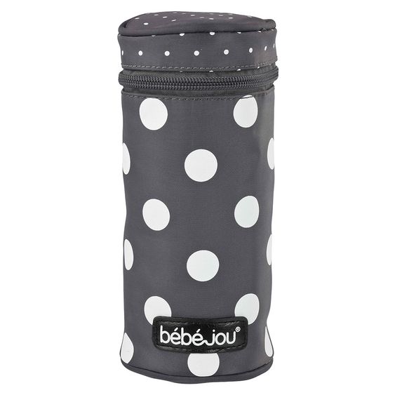bébé-jou Isoliertasche - Grey Dots