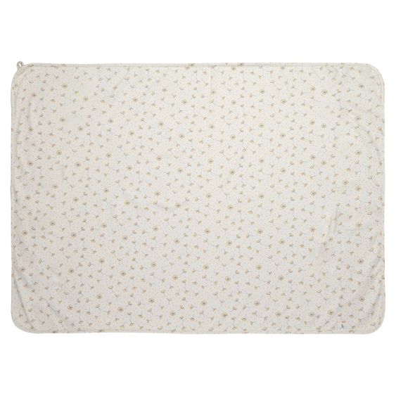 bébé-jou Hooded bath towel muslin 85 x 75 cm - Wish Grey