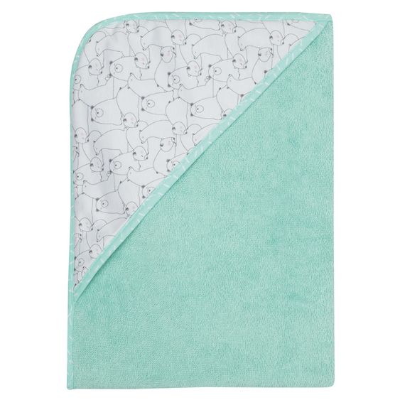 bébé-jou Hooded bath towel 85 x 75 cm - Bo & Bing