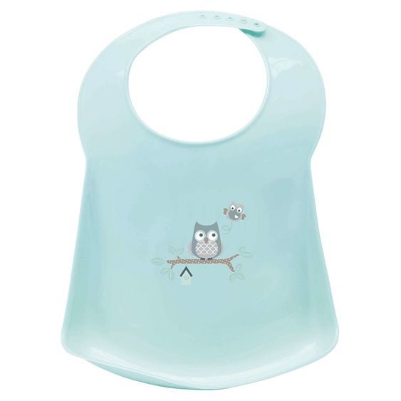 bébé-jou Lätzchen mit Auffangschale - Owl Family