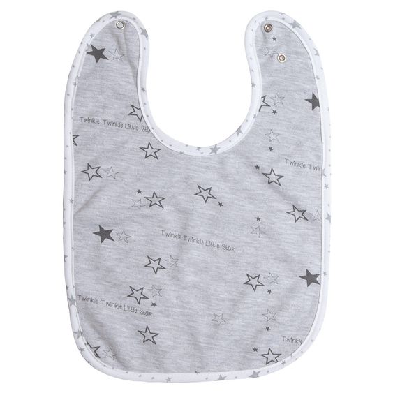 bébé-jou Lätzchen mit Druckknopf 2er Pack - Little Star