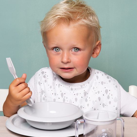 bébé-jou Lätzchen mit Druckknopf 2er Pack - Ollie