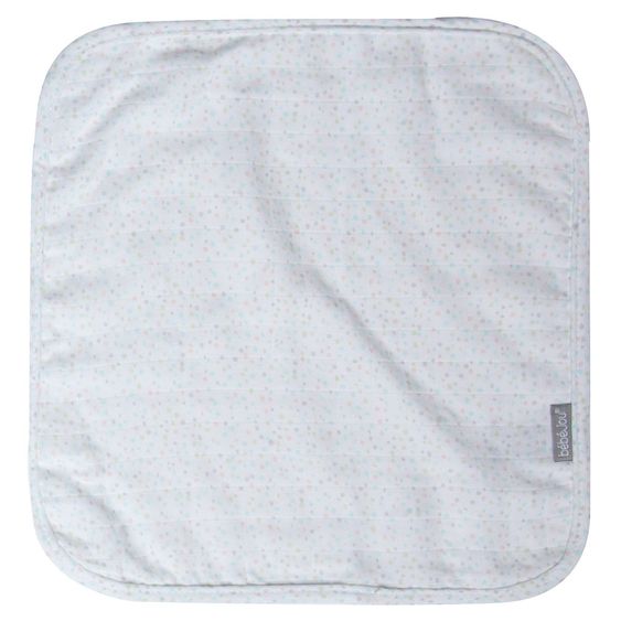 bébé-jou Pflegetuch 3er Pack Musselin 32 x 32 cm - Sweet Deer