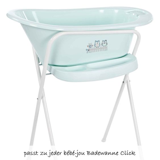bébé-jou Wannenständer Click klappbar 103 cm - Mint Green