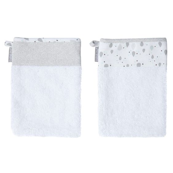 bébé-jou Washing glove 2 pack - Ollie