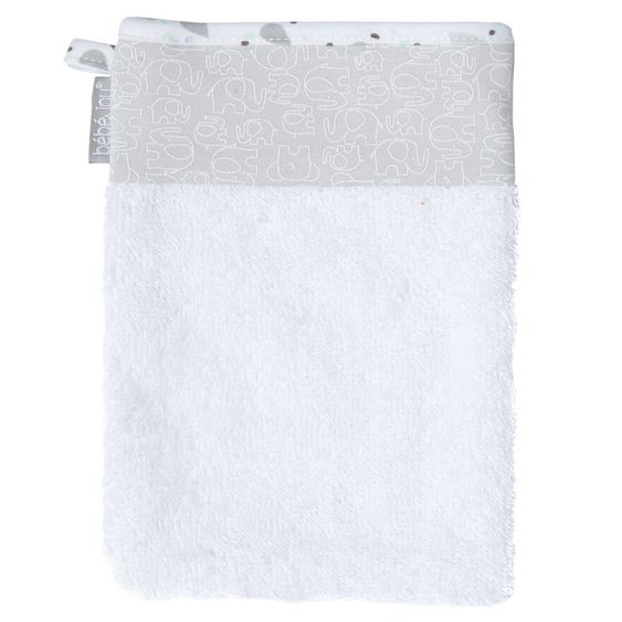 bébé-jou Washing glove 2 pack - Ollie