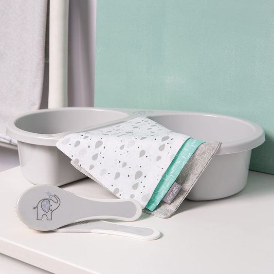 bébé-jou Waschhandschuh 3er Pack Musselin - Ollie