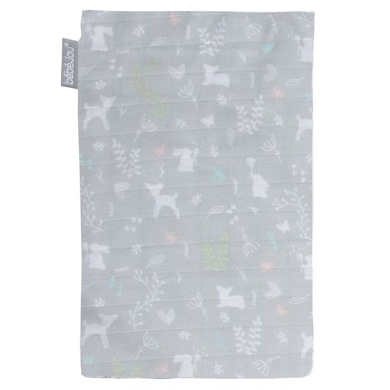 bébé-jou Waschhandschuh 3er Pack Musselin - Sweet Deer