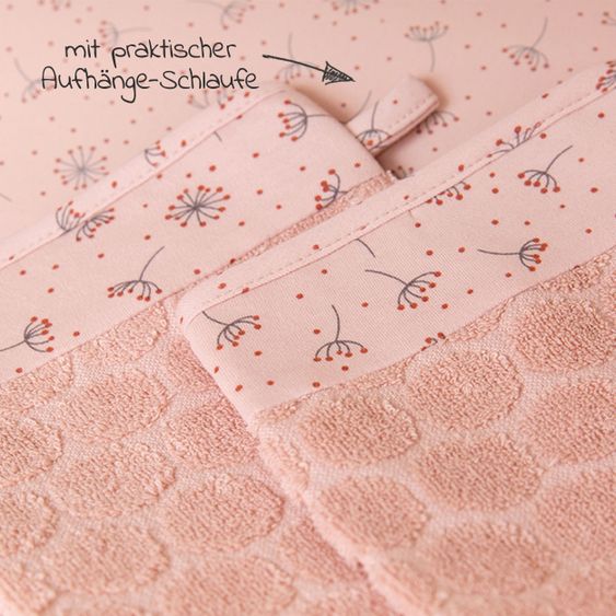 bébé-jou Waschhandschuhe 2er Pack - Wish Pink
