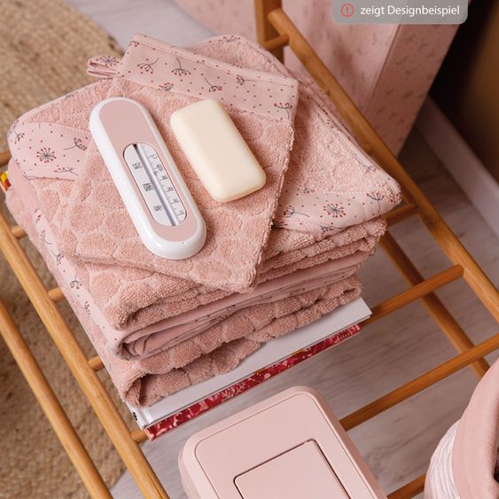 bébé-jou Waschhandschuhe 2er Pack - Wish Pink
