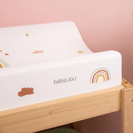 bébé-jou Wickelmulde 72 x 44 cm - Rainbow Sky