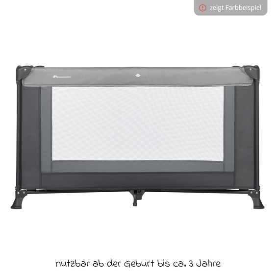 bebeconfort Reisebett Soft Dreams ab Geburt bis 15 kg mit Matratze inkl. Transporttasche - Navy Blue