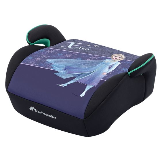 bebeconfort Sitzerhöhung Manga i-Safe ab 6 Jahre - 12 Jahre (128 cm - 150 cm) für die Fahrzeuggurtbefestigung - Disney - Authentic Frozen