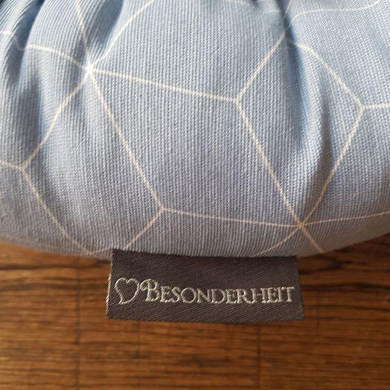 Besonderheit Bettschlange - Cube - Blau