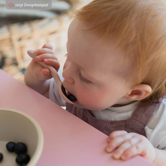 Bibs 2 pcs silicone spoon set - Cloud