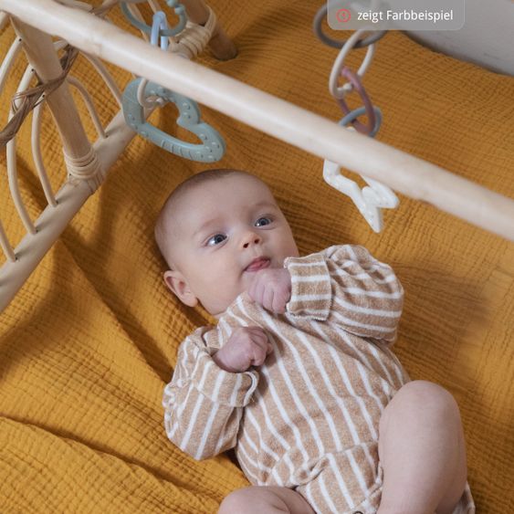 Bibs Beißring - Baby Bitie - Star - Ivory
