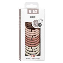 Stroller Chain - Loops 12 Pack - Blush / Woodchuck / Ivory