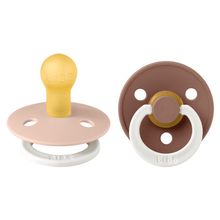 Leucht-Schnuller Colour 2er Pack - Night - Blush / Woodchuck - Gr. 0-6 M