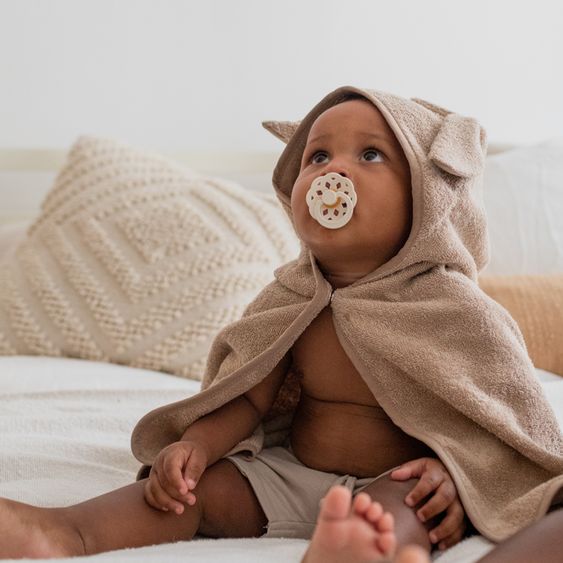 Bibs Pacifier 2-Pack Boheme Natural Rubber - Vanilla / Candy Apple - Gr. 0-6 M