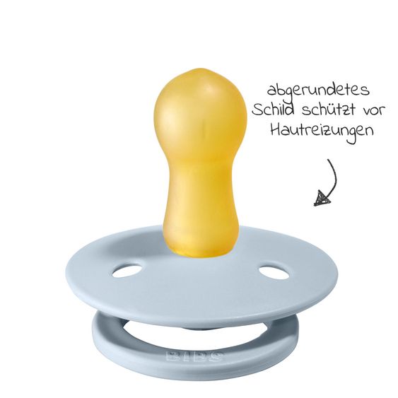 Bibs Schnuller - Colour 2er Pack - Baby Blue - Gr. 6-18 M