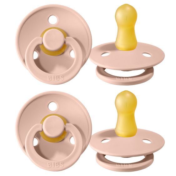Bibs Schnuller - Colour 2er Pack - Blush - Gr. 0-6 M