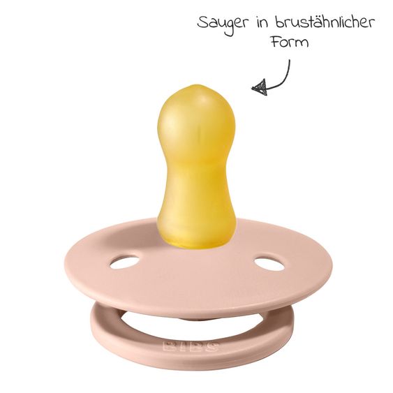 Bibs Schnuller - Colour 2er Pack - Blush - Gr. 0-6 M