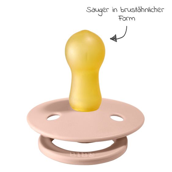 Bibs Schnuller - Colour 2er Pack - Blush - Gr. 6-18 M