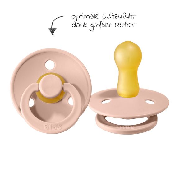 Bibs Schnuller - Colour 2er Pack - Blush - Gr. 6-18 M