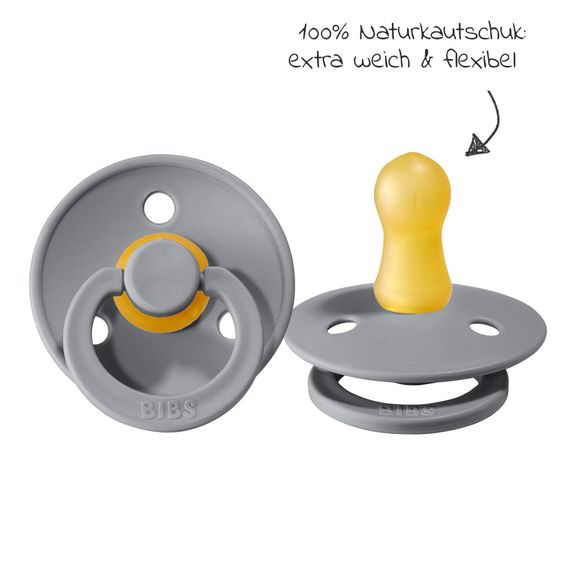 Bibs Schnuller - Colour 2er Pack - Cloud / Blush - Gr. 0-6 M