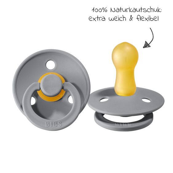 Bibs Schnuller - Colour 2er Pack - Cloud / Blush - Gr. 6-18 M