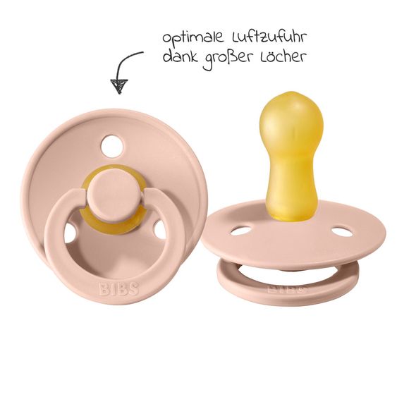 Bibs Schnuller - Colour 2er Pack - Cloud / Blush - Gr. 6-18 M