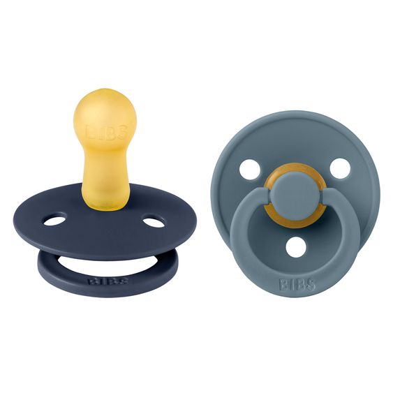 Bibs Schnuller - Colour 2er Pack - Deep Space / Petrol - Gr. 6-18 M