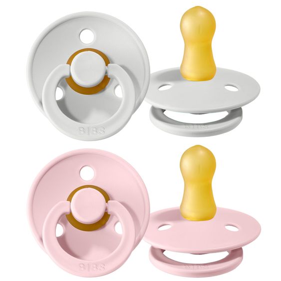 Bibs Schnuller - Colour 2er Pack - Haze / Blossom - Gr. 0-6 M