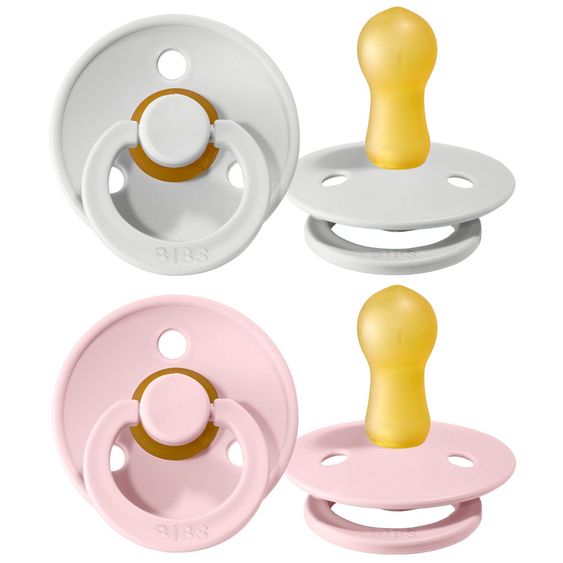 Bibs Schnuller - Colour 2er Pack - Haze / Blossom - Gr. 6-18 M