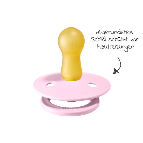 Bibs Schnuller - Colour 2er Pack - Lavender / Baby Pink - Gr. 6-18 M