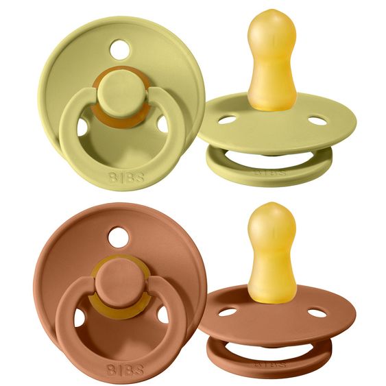Bibs Schnuller - Colour 2er Pack - Meadow / Earth - Gr. 0-6 M