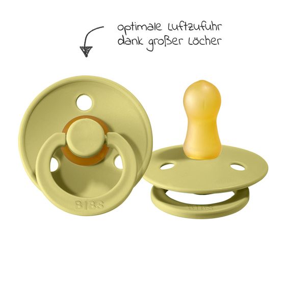 Bibs Schnuller - Colour 2er Pack - Meadow / Earth - Gr. 0-6 M