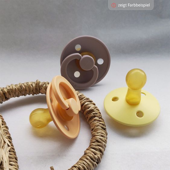Bibs Schnuller - Colour 2er Pack - Mocha / Dark Oak - Gr. 6-18 M