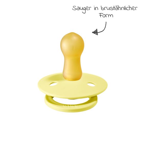 Bibs Schnuller - Colour 2er Pack - Peach Sunset / Sunshine - Gr. 6-18 M
