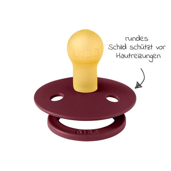 Bibs Schnuller - Colour 2er Pack - Plum / Elderberry - Gr. 0-6 M