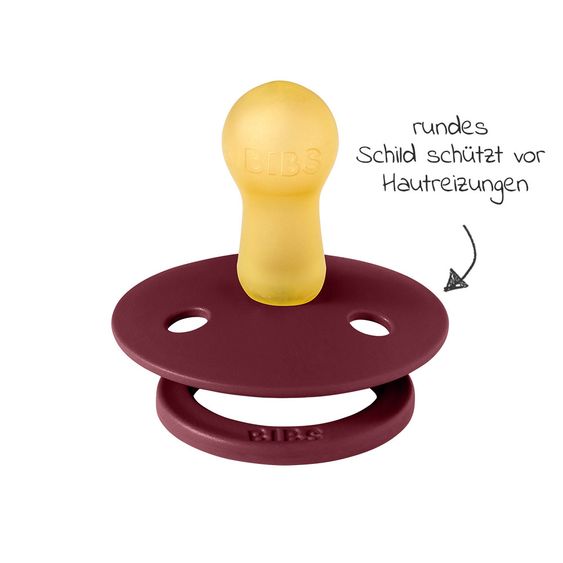 Bibs Schnuller - Colour 2er Pack - Plum / Elderberry - Gr. 6-18 M
